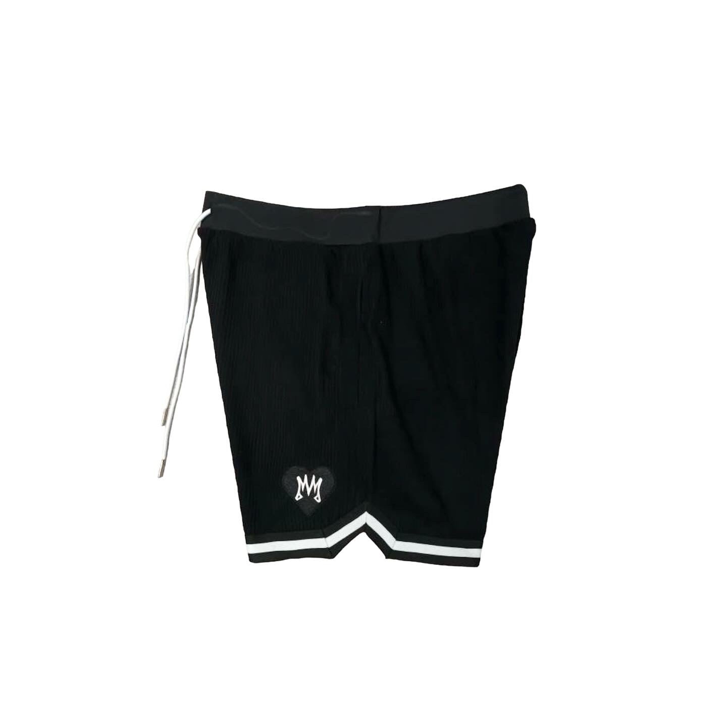 Black Corduroy Shorts